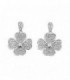 PENDIENTES PLATA TREBOL 4 HOJAS